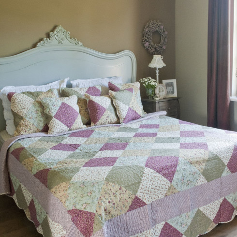 Bavlnená posteľná prikrývka 230 x 260 cm