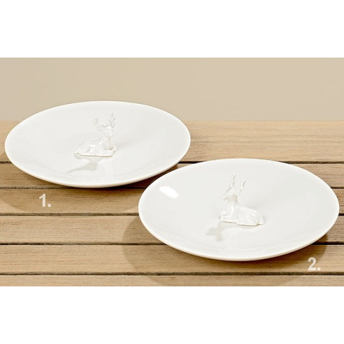 Porcelánová miska na šperky s jelenem
