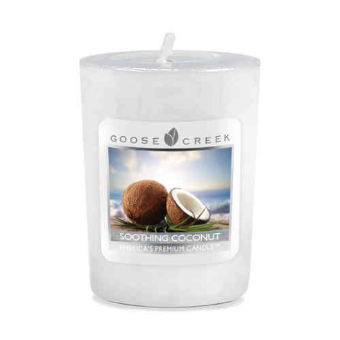 Vonná sviečka Goose Creek Candle Soothing Coconut 