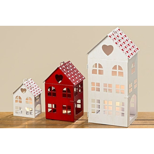 Kovová lucerna Domek - nejmenší