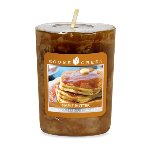 Vonná svíčka Goose Creek Candle Maple butter - votivní