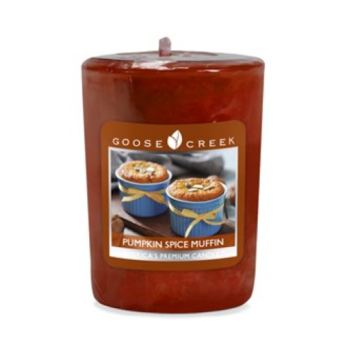 Vonná svíčka Goose Creek Candle Pumpkin Spice muffin - votivní
