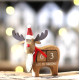 Dřevěný kalendář sob - Za jak dlouho budou Vánoce?