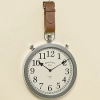 Kovové nástenné hodiny s remienkom 30 cm