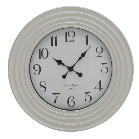 Hodiny nástenné biele 58 cm