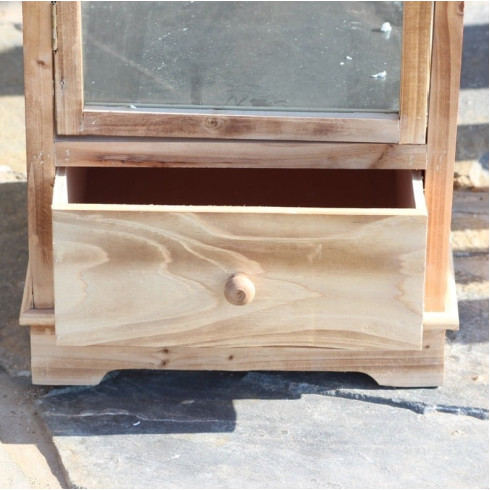 Drevená lucerna Dara 124 cm - najväčší LEN OSOBNÝ ODBER