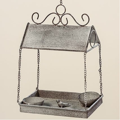 Kovové krmítko pro ptáčky