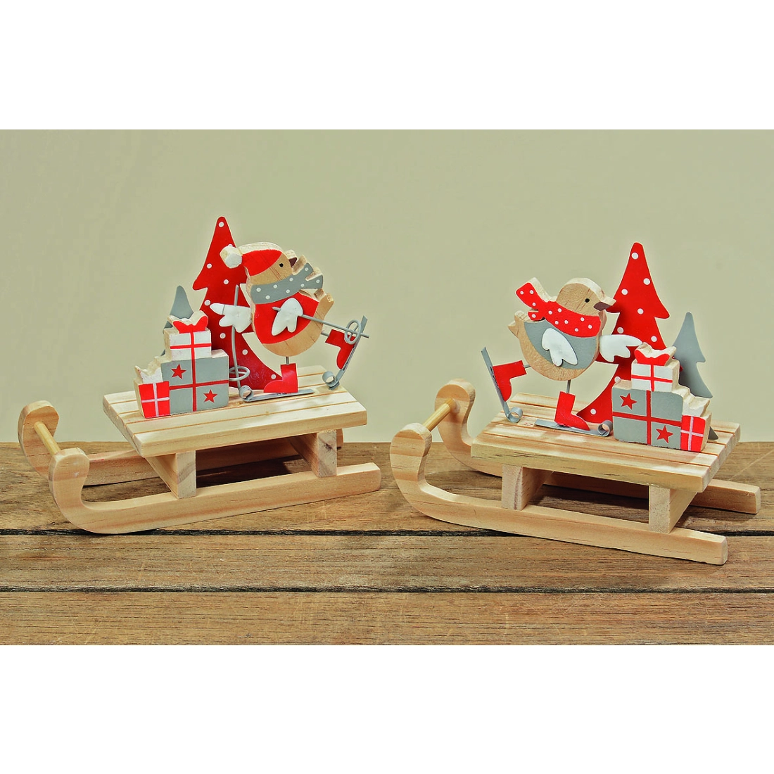 Dekorácia vianočné sane