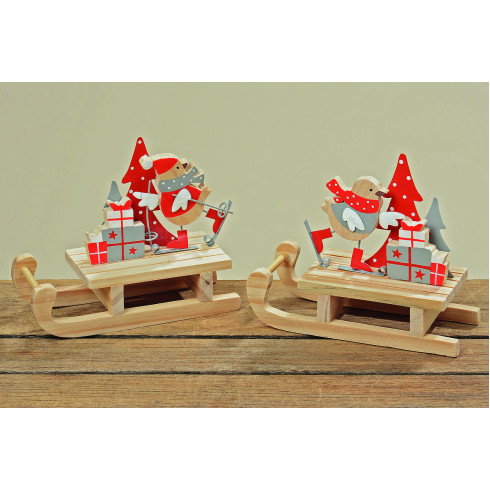 Dekorácia vianočné sane