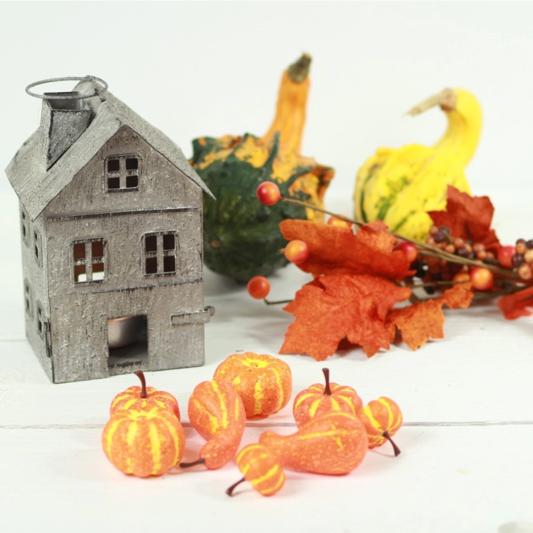 Dekoračné tekvice - set 8 ks