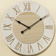 Dřevěné nástěnné hodiny 40 cm