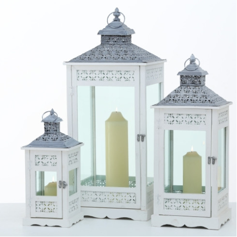 Drevený lampáš Moly 43 cm - najmenší