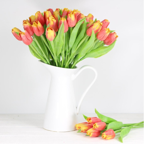 Jarní tulipán - oranžovožlutý 1 ks