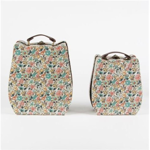 Kartónový kufrík Sova - väčší