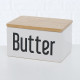 Keramická maselnička s nápisom Butter