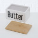 Keramická maselnička s nápisom Butter