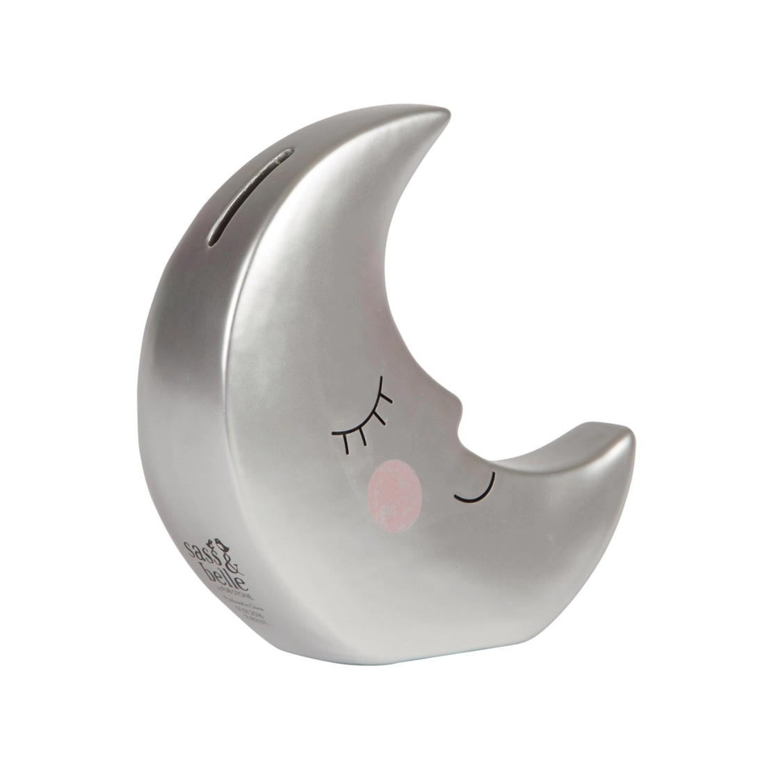 Keramická pokladnička Mesiac