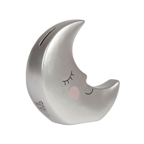 Keramická pokladnička Mesiac