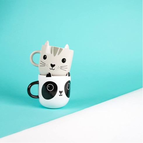 Keramický hrnek Panda 500 ml