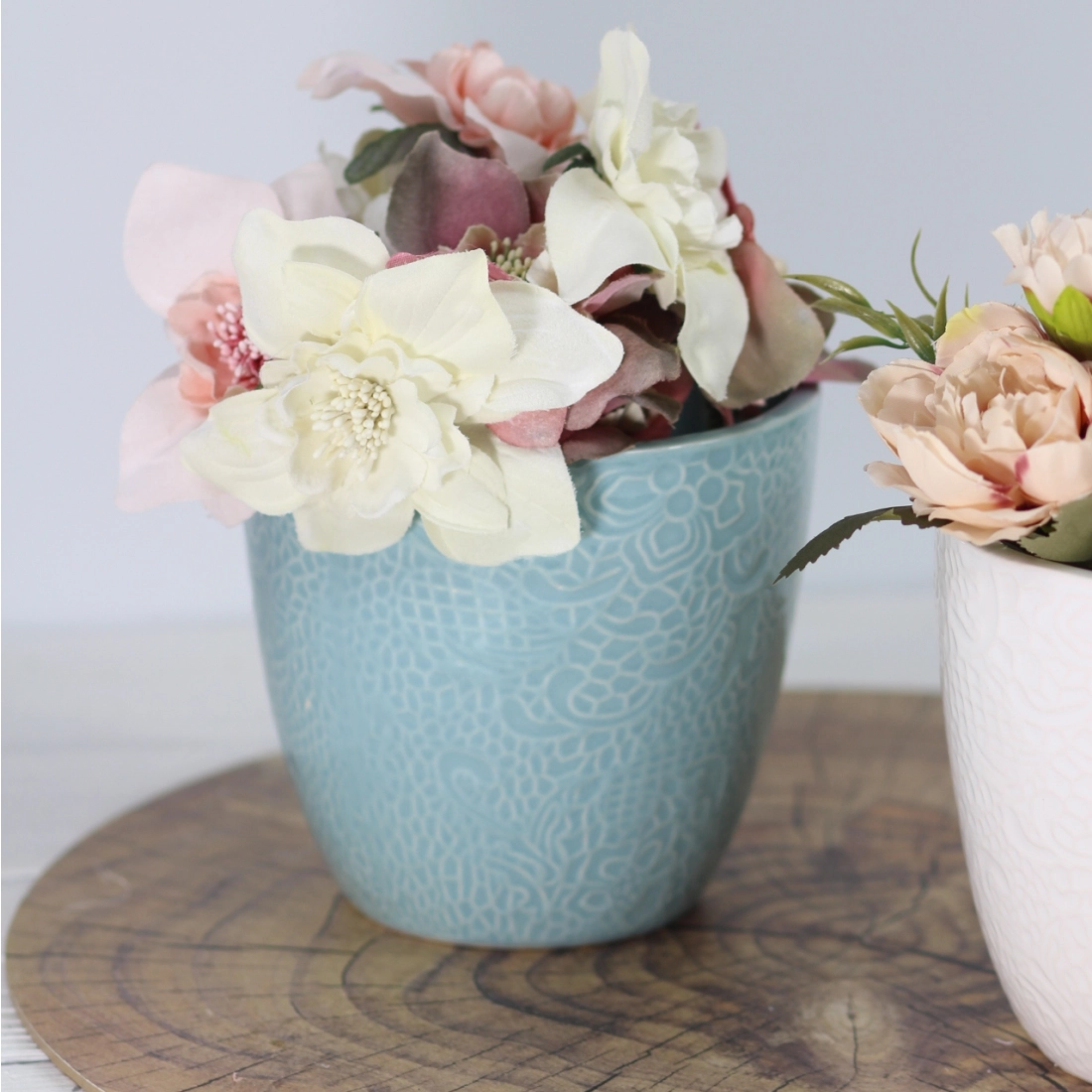 Keramický kvetináč 13 cm - menší