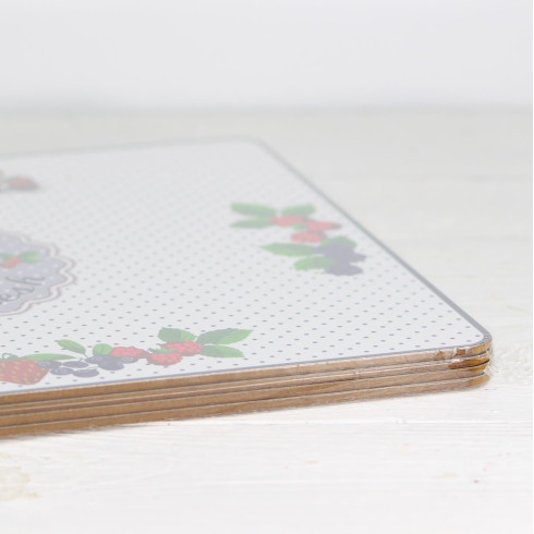 Korkové prestieranie 40x30 cm - set 4 ks