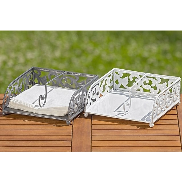 Kovový zásobník na obrúsky 