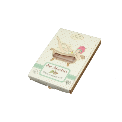 Luxusná čokoláda do kúpeľa 80g - Horúca mätová čokoláda