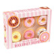 Mazací gumy Donut s vůní vanilky - set 6 ks