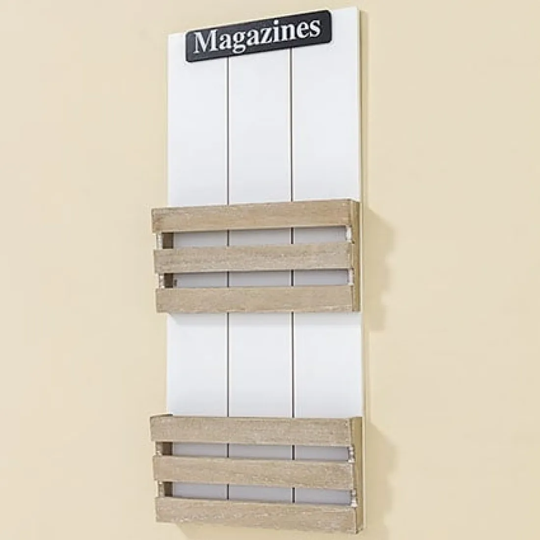 Nástěnný stojan na noviny a časopisy