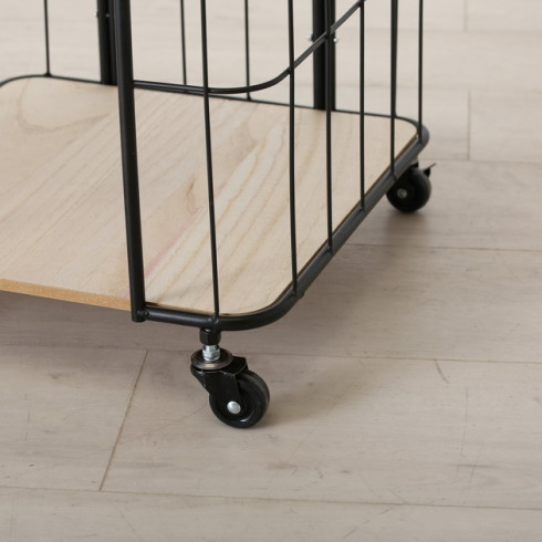 Odkladací stolík na kolieskach 40 cm