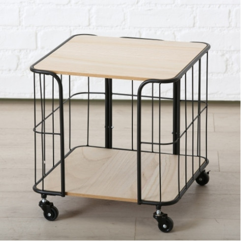 Odkladací stolík na kolieskach 40 cm