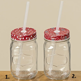 Pohárik so slamkou 500 ml