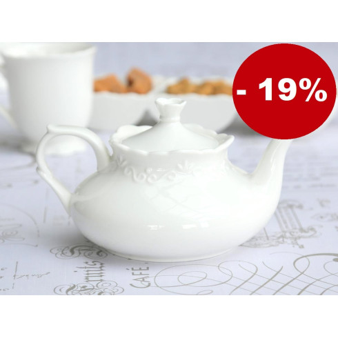 Porcelánová kanvica na čaj Provence 700 ml