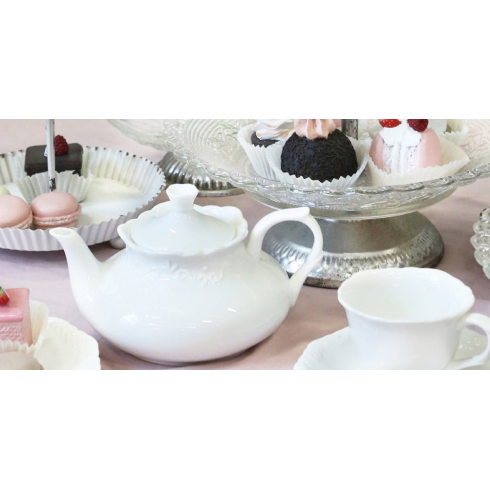 Porcelánová kanvica na čaj Provence 700 ml