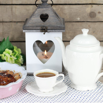 Porcelánová kanvica na kávu Provence 900 ml