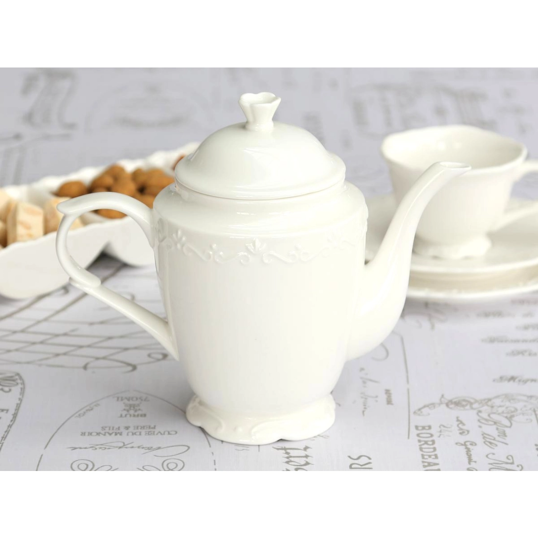 Porcelánová konvice na kávu Provence 900 ml