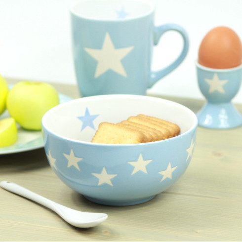 Porcelánová miska Light blue stars 400 ml Porcelánová miska Light blue stars 400 ml