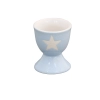 Porcelánový stojan na vajíčko Light blue Stars