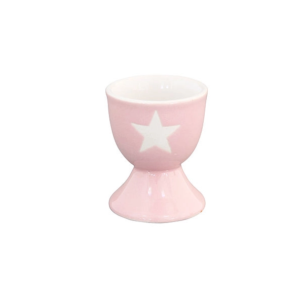 Porcelánový stojan na vajíčko Pink Stars
