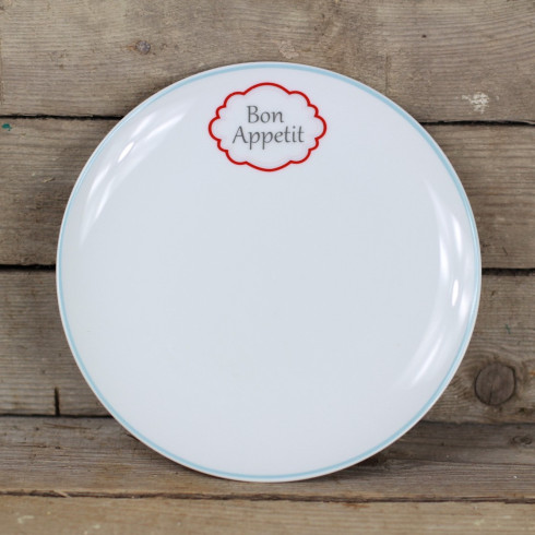 Porcelánový tanier Bon Apetit - 20,5 cm Porcelánový tanier Bon Apetit - 20,5 cm