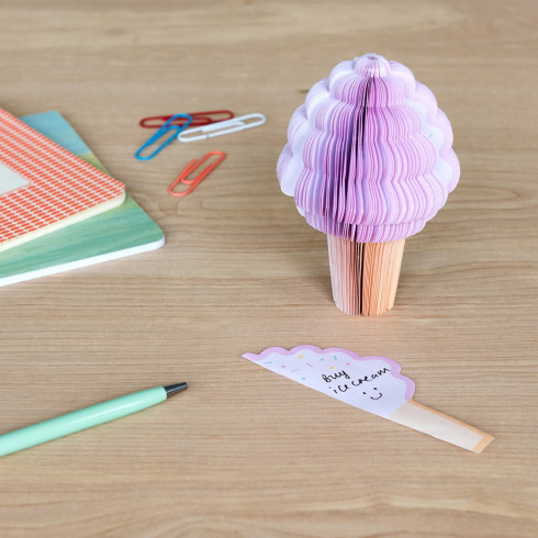 Poznámkové papírky Zmrzlina - 150 ks