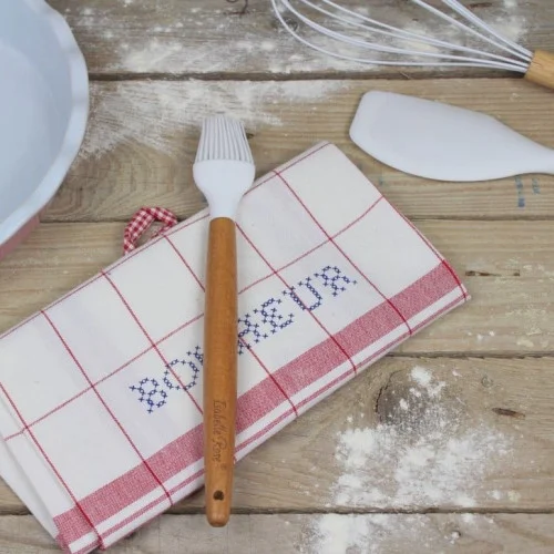 Silikonová máslovačka - 27 cm bílá