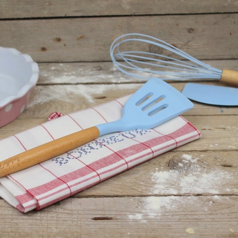 Silikónová obracačka 32 cm - modrá, Isabelle Rose Silikónová obracačka 32 cm - modrá, Isabelle Rose
