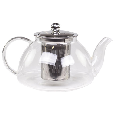 Sklenená kanvička na čaj 800 ml so sitkom