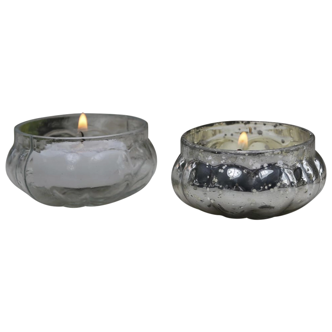 Sklenený svietnik 5 cm priesvitný