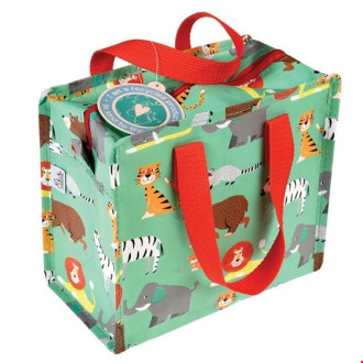 Taška so zipsom - motív zvieratká