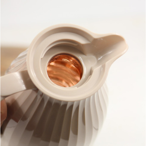 Termoska ve tvaru konvice 1 l - béžová