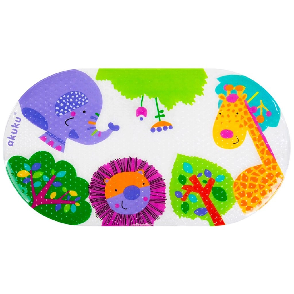Dětská protiskluzová podložka do vany Akuku, 69 x 39 cm