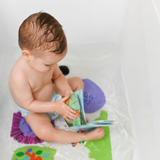 Detská protišmyková podložka do vane Akuku, 69 x 39 cm