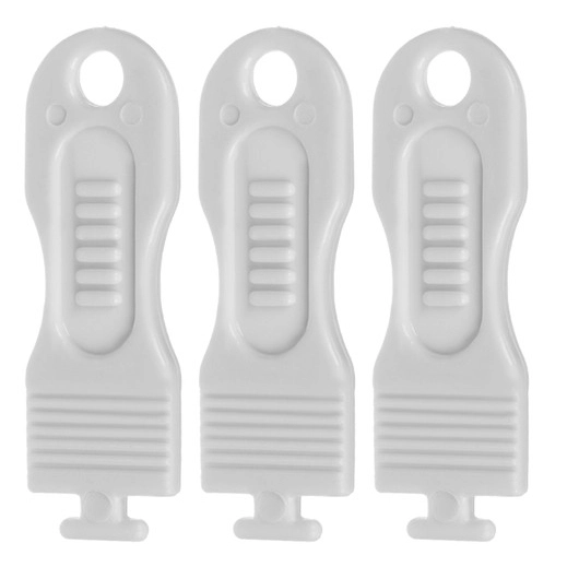 Bezpečnostní záslepky do zásuvek 15 ks + klíč - bílé